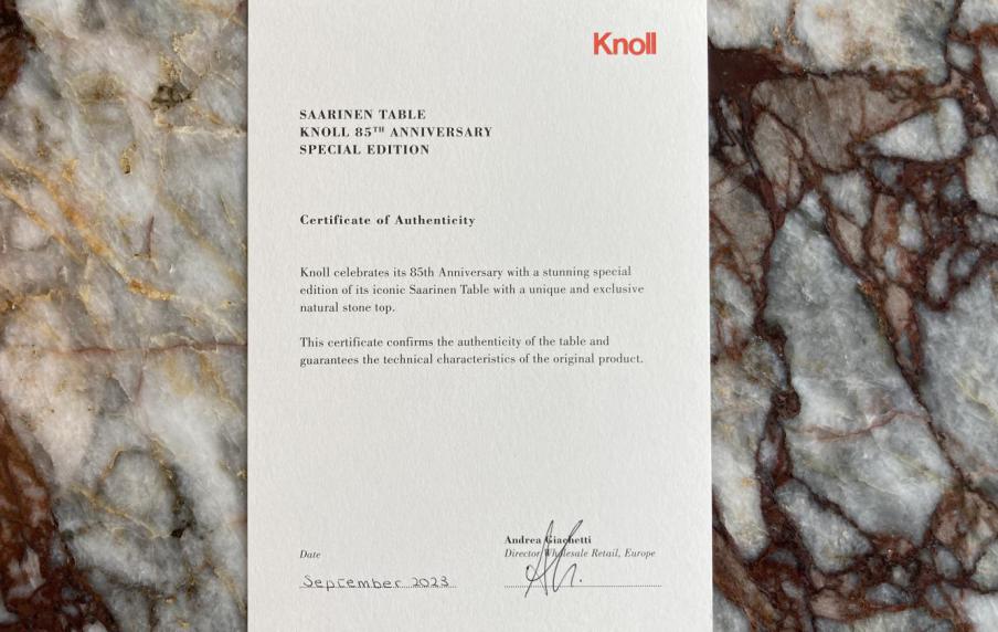 KNOLL 85th anniversary special edition