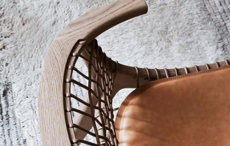 klismos lounge chair KNOLL