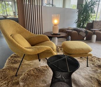 womb chair + ottoman KNOLL