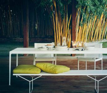 bertoia bench knoll outdoor